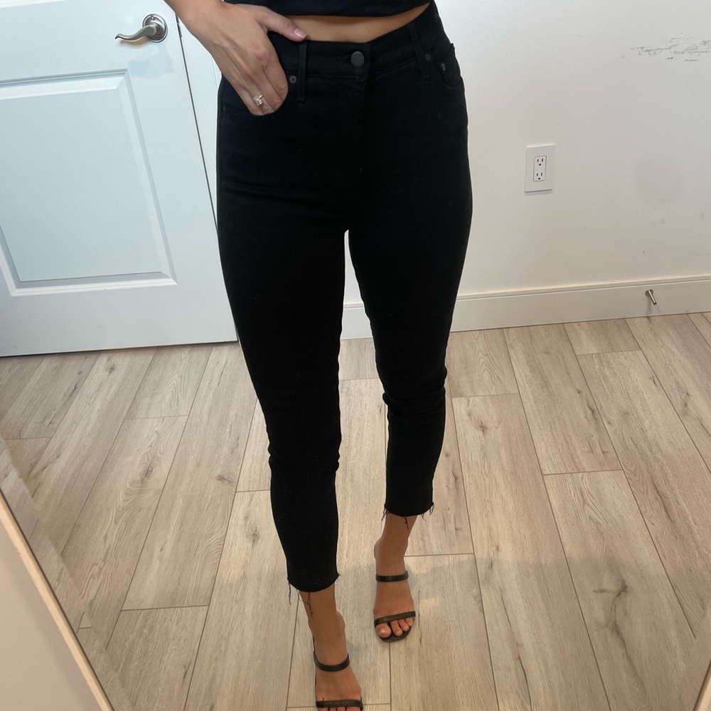 Denim Forum Aritzia Lola High Rise Jeans